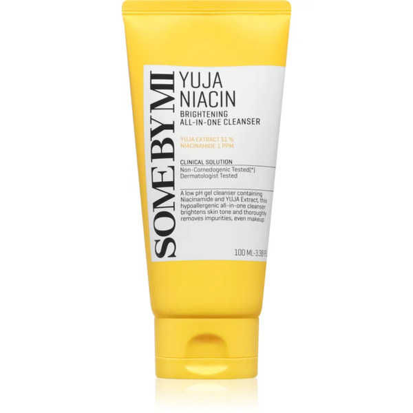  Some By Mi Yuja Niacin Brightening All In One Cleanser Mousse Detergente Illuminante Per Pelli Sensibili 100 Ml 