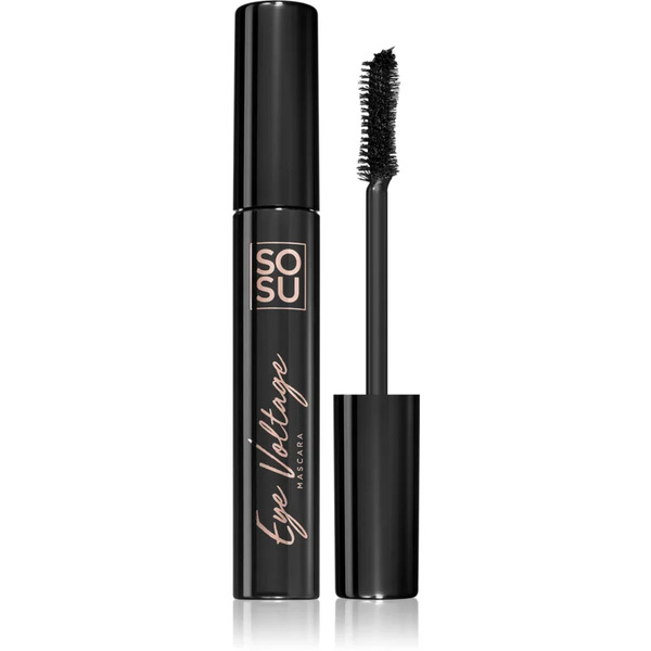  Sosu Cosmetics Eye Voltage Mascara Waterproof Per Ciglia Curve E Ben Separate Colore Jet Black 10 Ml 