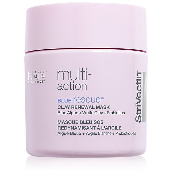  Strivectin Multi-action Blue Rescue Clay Renewal Mask Maschera Detergente All'argilla Viso Effetto Idratante 94 G 
