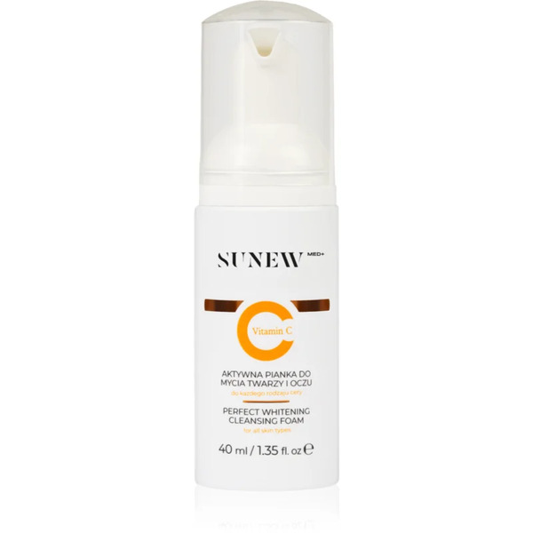  Sunewmed+ Active Foaming Cleanser Face And Eye Makeup Removal Mousse Struccante Detergente Con Vitamina C 40 Ml 