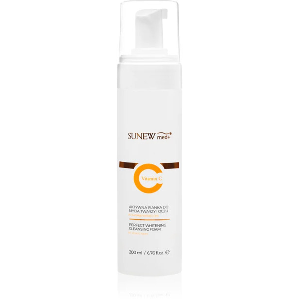  Sunewmed+ Active Foaming Cleanser Face And Eye Makeup Removal Mousse Struccante Detergente Con Vitamina C 200 Ml 