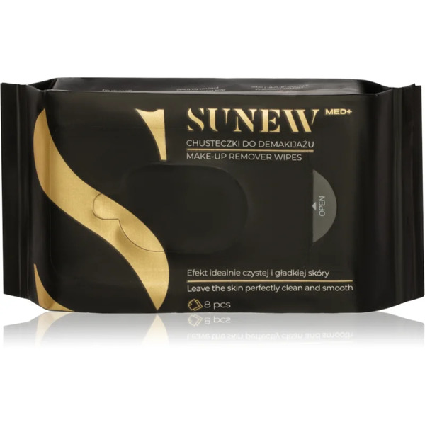  Sunewmed+ Face And Eye Makeup Remover Wipes Salviette Struccanti Per Fondotinta Per Viso E Occhi 8 Pz 