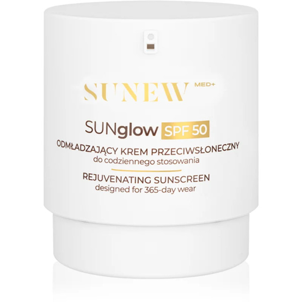  Sunewmed+ Sunglow Anti-aging Face Sunscreen Spf 50 Crema Abbronzante Effetto Ringiovanente Spf 50 50 Ml 