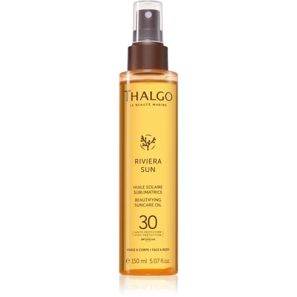  Thalgo Riviera Sun Beautyfying Suncare Oil Spf30 Olio Secco Nutriente Attivatore Di Abbronzatura Spf 30 150 Ml 