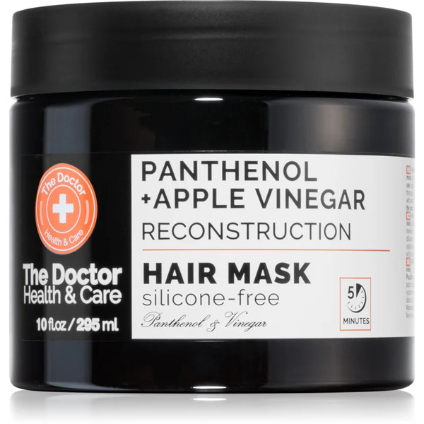  The Doctor Panthenol + Apple Vinegar Reconstruction Maschera Per Capelli Nutriente Con Pantenolo 295 Ml 