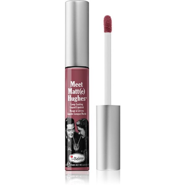  Thebalm Meet Matt(e) Hughes Long Lasting Liquid Lipstick Rossetto Liquido Lunga Tenuta Colore Charming 7.4 Ml 