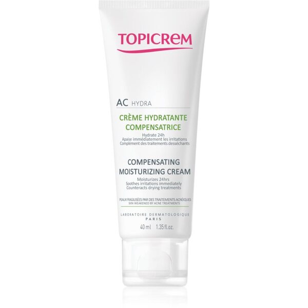  Topicrem Ac Compensating Moisturizing Cream Crema Idratante Per Pelli Grasse Con Tendenza All'acne 40 Ml 
