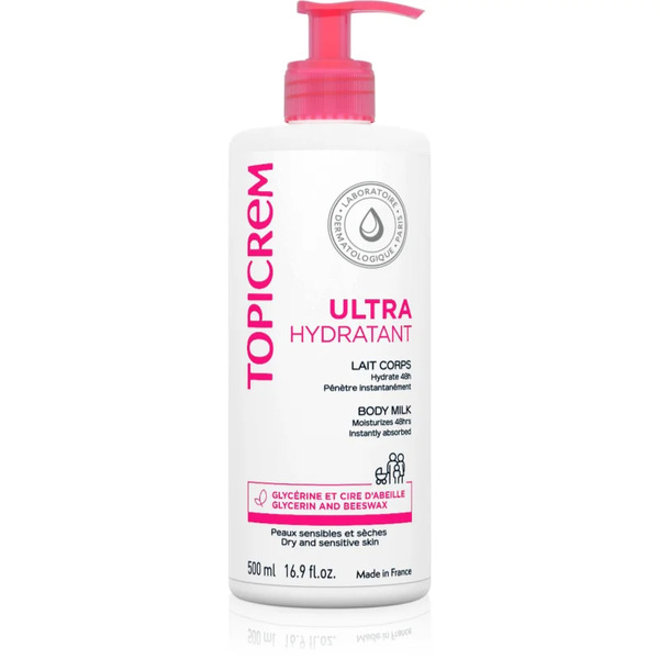  Topicrem Uh Body Ultra-moisturizing Body Milk Latte Corpo Di Idratazione Profonda Per Pelli Secche E Sensibili 500 Ml 