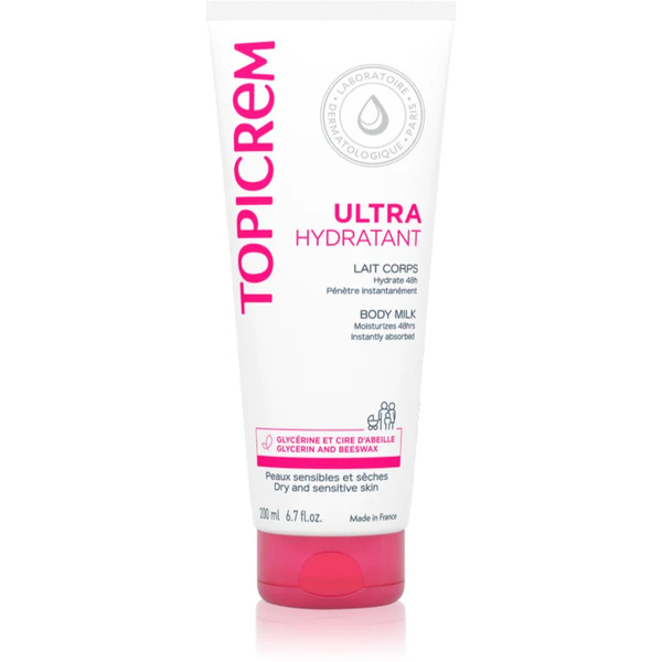  Topicrem Uh Body Ultra-moisturizing Body Milk Latte Corpo Di Idratazione Profonda Per Pelli Secche E Sensibili 200 Ml 