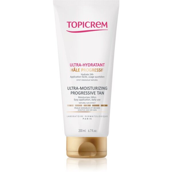  Topicrem Uh Body Ultra-moisturizing Progressive Tan Latte Autoabbronzante Idratante Per Pelli Secche E Sensibili 200 Ml 
