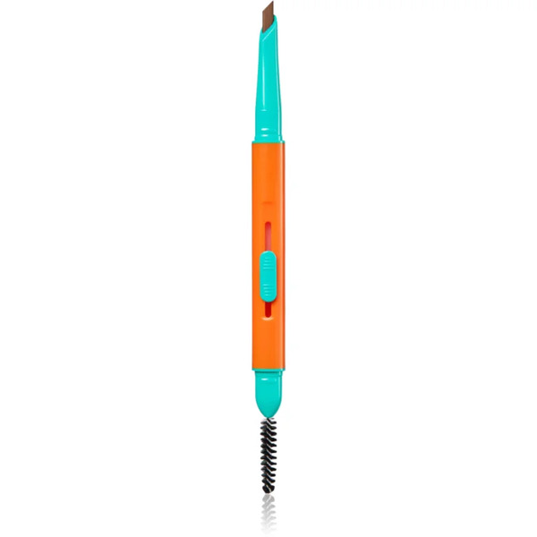  Trouble Maker Feral Brow Blade Matita Per Sopracciglia Con Spazzolino 2 In 1 Colore Light Brown 0.12 G 