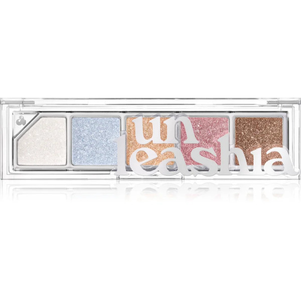  Unleashia Mood Shower Face Palette Palette Di Ombretti E Illuminanti Effetto Perlato Colore No.101 Ballerino 1 Pz 