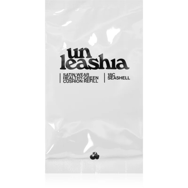  Unleashia Satin Wear Healthy Green Cushion Refill Fondotinta Cushion Lunga Tenuta Ricarica Colore 18c Seashell 15 G 