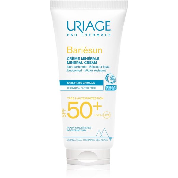  Uriage Bariésun Mineral Cream Spf 50+ Crema Protettiva Minerale Per Viso E Corpo Spf 50+ Waterproof 100 Ml 