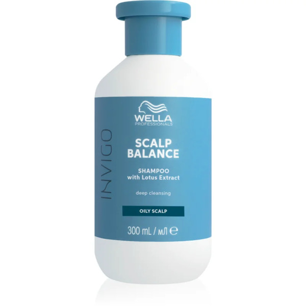  Wella Professionals Invigo Scalp Balance Shampoo Di Pulizia Profonda Per Cuoi Capelluti Grassi 300 Ml 
