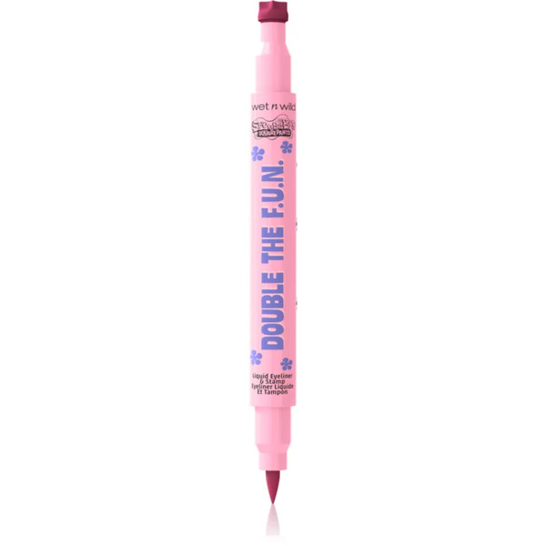  Wet N Wild Spongebob Squarepants Double The F.u.n. Liquid Eyeliner & Stamp Eyeliner Multifunzione Colore Jumpin' Jellyfish 1.2 Ml 