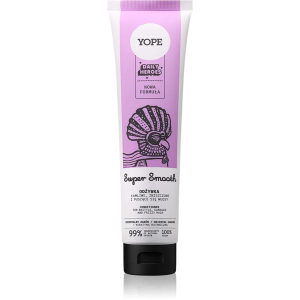  Yope Daily Heroes Smooth Conditioner Oriental Garden Balsamo Rinforzante Per Capelli Rovinati E Fragili 170 Ml 