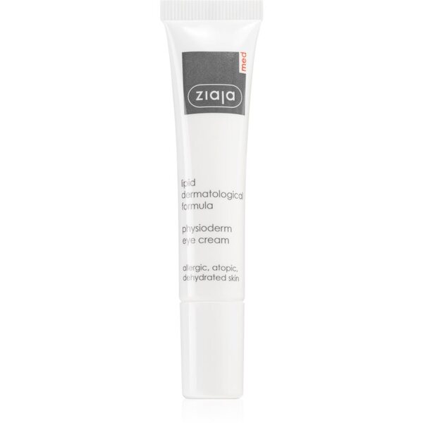  Ziaja Med Lipid Dermatological Formula Crema Fisiologica Contorno Occhi Per Pelli Molto Sensibili E Allergiche 15 Ml 
