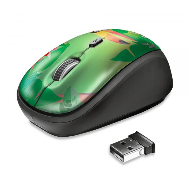  Trust Toucan Mouse Wireless Con Microricevitore Usb 