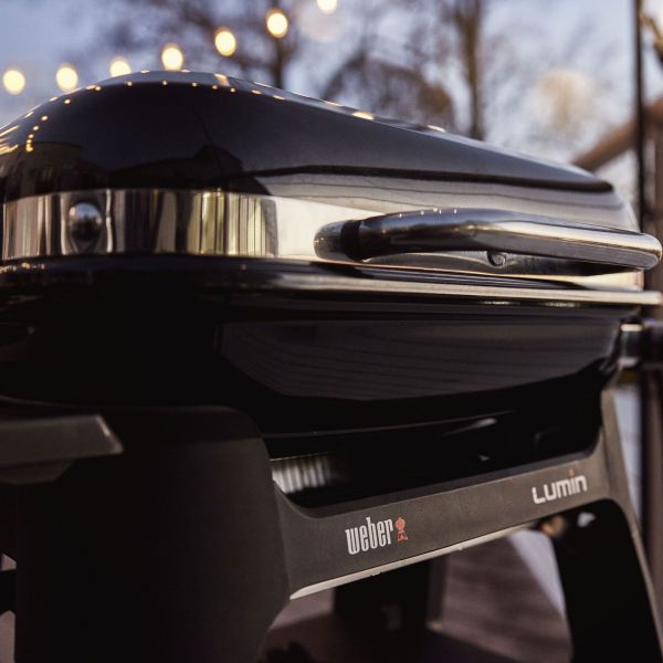  Weber Barbecue Elettrico Lumin Compact Con Supporto 