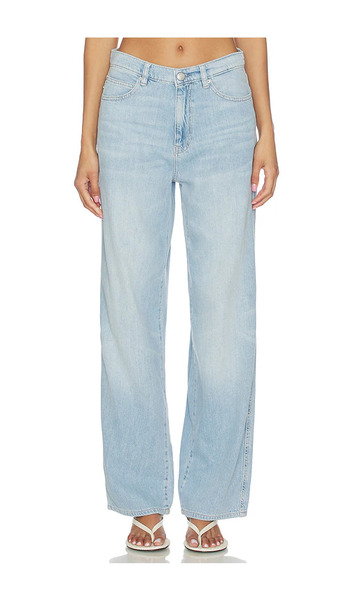  Dl1961 Dl Aura Kayen Soft Curve High Rise Jeans In Blue. Taglia 26. Also In 23, 24, 25, 27, 28, 29, 30, 31, 32. 