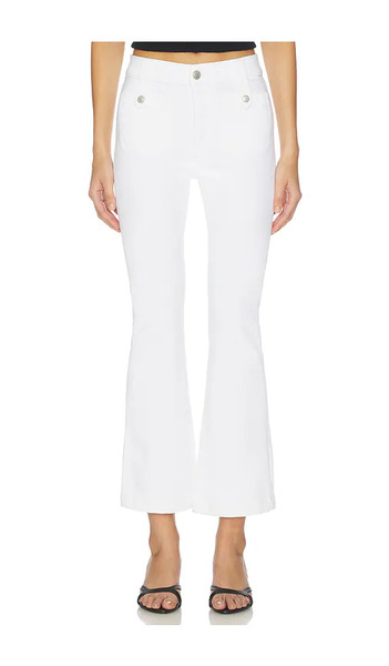  Dl1961 Dl Bridget Bootcut High Rise Instasculptâ¢ Cropped Jeans In White. Taglia 24. Also In 27, 28, 29. 