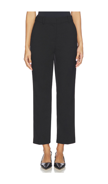  Eaves X Jasmine Tookes Jodi Classic Suiting Cropped Pant In Black. Taglia Xs. Also In Xxs, S, M, L, Xl. 