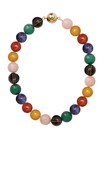  Eliou Lanai Necklace In Red,green. 