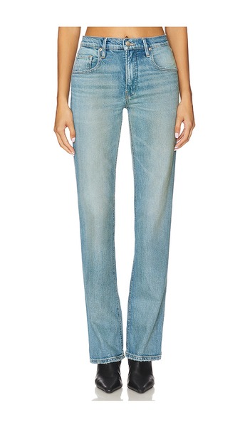  Good American Good Standard Bootcut Jeans In Blue. Taglia 2. Also In 4, 6, 8, 10, 12, 14, 18, 20, 22. 
