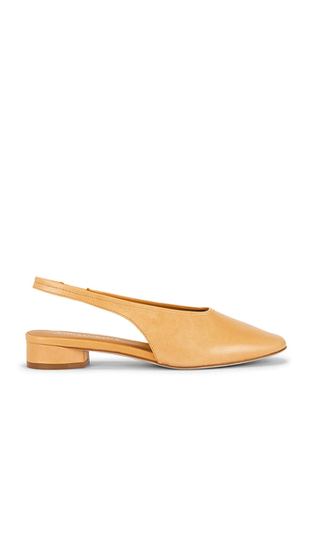 Jeffrey Campbell Trustee Sling Back Flat In Beige. Taglia 6. Also In 6.5, 7, 7.5, 8, 8.5, 9, 9.5, 10, 11. 