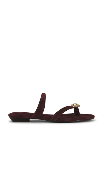  Madewell Mila Organic Hardware Thong Sandal In Chocolate. Taglia 6. Also In 6.5, 7, 7.5, 8, 8.5, 9, 9.5, 10. 