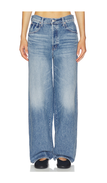  Mother The Delinquent Button Nerdy Jeans In Blue. Taglia 23. Also In 24, 25, 26, 27, 28, 29, 30, 31, 32. 