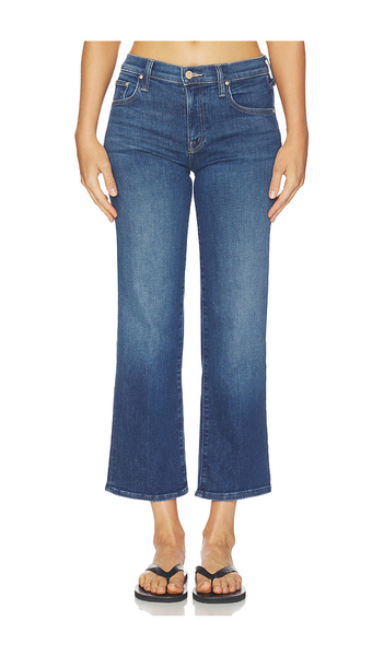  Mother The Mid Rise Rambler Zip Ankle Jeans In Blue. Taglia 23. Also In 24, 25, 26, 27, 28, 29, 30, 33, 34. 