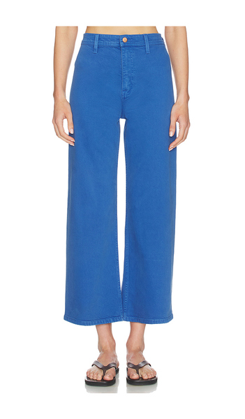  Pistola Penny Crop High Rise Wide Leg Jeans In Blue. Taglia 23. Also In 25, 26, 27, 28, 29, 31, 32, 33. 