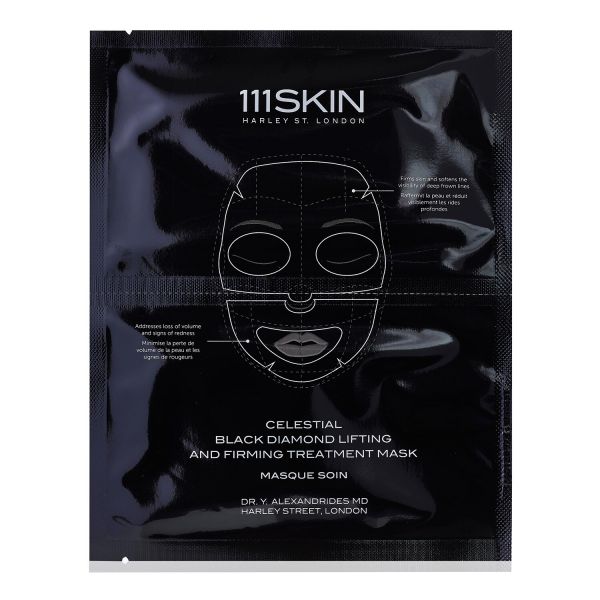  111skin 111skin - Celestial Black Diamond Mask - Maschera Viso Rassodante Effetto Lifting - Celestial Black Lifting And Firming Mask - Donna 