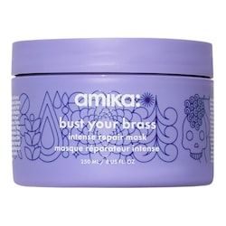  Amika Amika - Bust Your Brass Polar Blonde - Maschera Di Riparazione Intensa - Bust Your Brass Toning Repair Mask250ml - Donna 