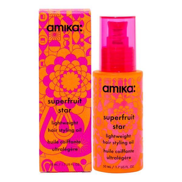  Amika Amika - Superfruit Star - Olio Per Lo Styling Ultraleggero - Superfruit Star Huile Coiffante 20ml - Donna 