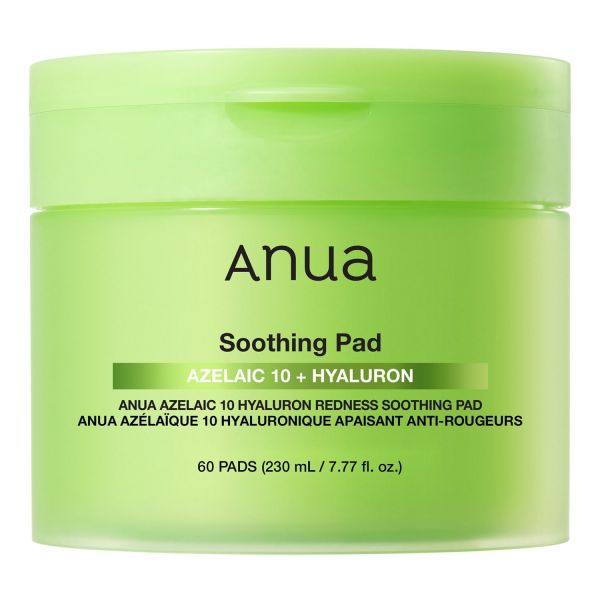  Anua Anua - Azelaic 10 Hyaluron Redness Soothing Pad - Dischetti Lenitivi Anti-rossori - Azelaic 10 Hyaluron Redness Soothing Pad - Donna 