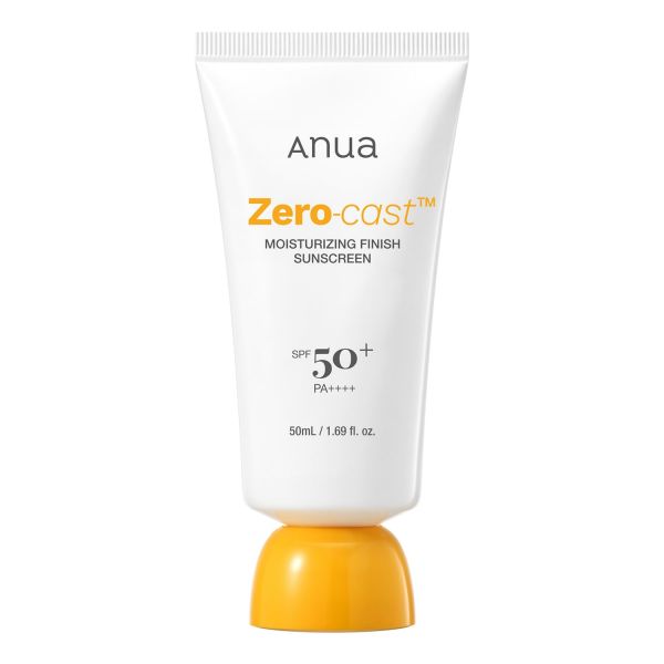  Anua Anua - Zero-cast Moisturizing Finish Sunscreen - Crema Solare Idratante Spf 50 - Zero-cast Moisturizing Finish Spf 50+pa+ - Donna 