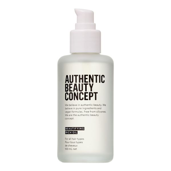  Authentic Beauty Concept Authentic Beauty Concept - Beautifying Rich Oil - Olio Nutriente Per Capelli Lucidi E Lisci - 100ml - Donna 
