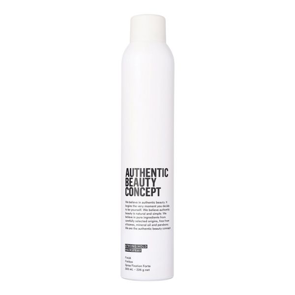  Authentic Beauty Concept Authentic Beauty Concept - Strong Hold Hairspray - Lacca Capelli Ad Asciugatura Rapida E A Lunga Tenuta - 300ml - Donna 