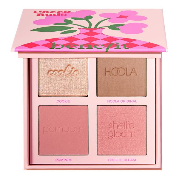  Benefit Cosmetics Benefit Cosmetics - Cheek Buds ? Palette Benefit Con Bronzer, Blush E Illuminante - Cheek Buds Palette - Donna 