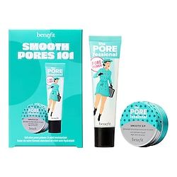 Benefit Cosmetics Benefit Cosmetics - Smooth Pores 101 - Set Di Crema Idratante E Primer Levigante - 22 Ml + 20 Ml - Donna 