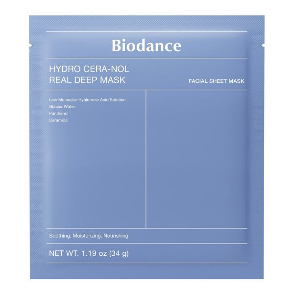  Biodance Biodance - Hydro Cera-nol Real Deep Mask ? Maschera Lenitiva E Rinforzante - Hydro Cera-nol Real Deep Mask 1pcs - Donna 