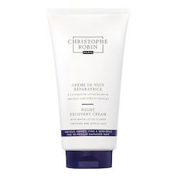  Christophe Robin Christophe Robin - Crema Notte Riparatrice Ai Fiori Di Loto Bianco - Crema Per Capelli - Night Recovery Cream 150ml - Donna 