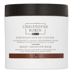  Christophe Robin Christophe Robin - Maschera Nuance Ravviva Colore - Maschera Capelli Castano Freddo - Colorist Shade Variatn Ash Brown 250ml - Donna 