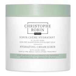  Christophe Robin Christophe Robin - Scrub Idratante Con Aloe Vera - Trattamento Idratante Del Cuoio Capelluto - Hydrating Cream Scrub 250ml - Donna 