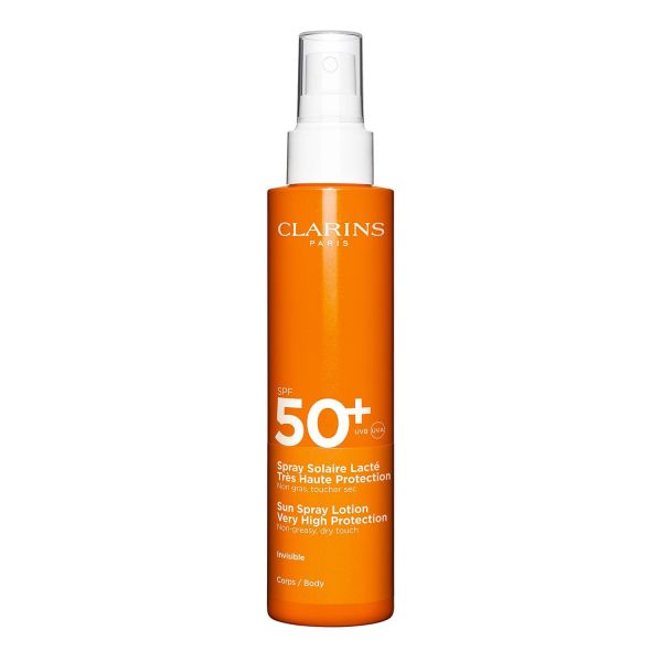  Clarins Clarins - Un Latte Solare Spray A Protezione Molto Alta - Texture Leggera - Solaire Protection Spray Spf 50+ 150ml - Donna 