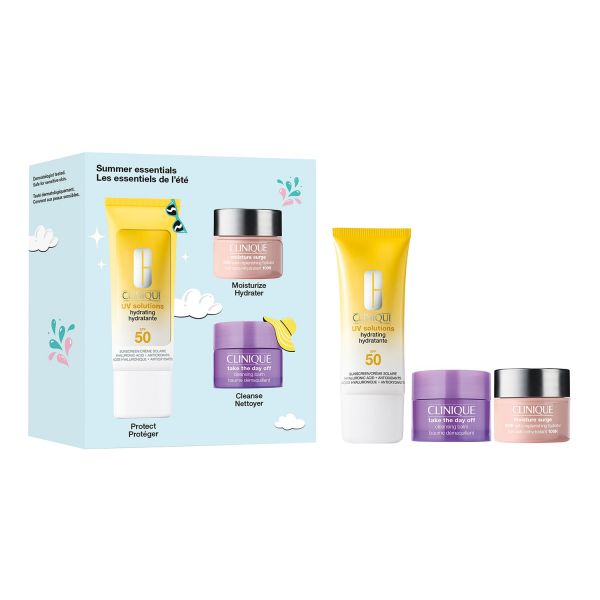  Clinique Clinique - Clinique Summer Essential Set - I Must Have Della Tua Estate - 40 Ml + 15 Ml + 15 Ml - Donna 