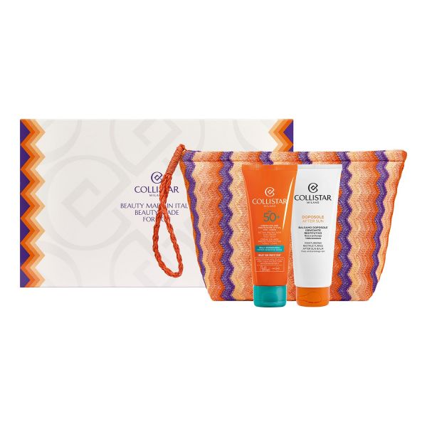  Collistar Collistar - Cofanetto Crema Spf50ml E Doposole 100ml - Spring Set Sun - Solaire Kit Crema Spf50ml+doposole 100ml - Donna 